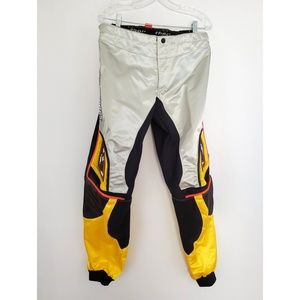 Thor Yellow Black Motocross Pants 34 Like New!